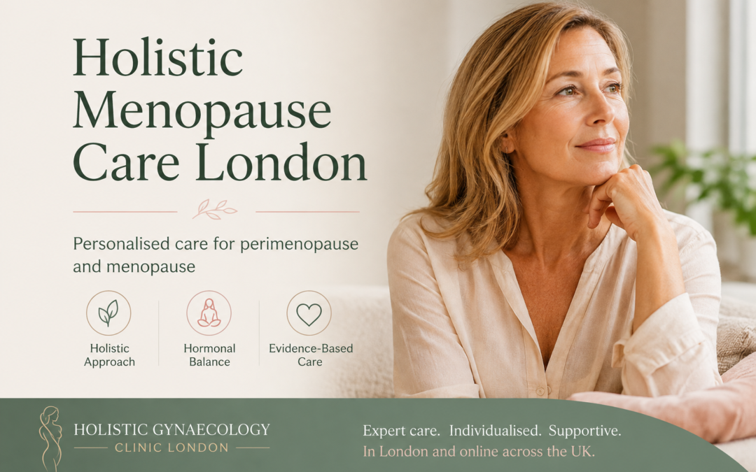 Holistic Menopause Care London – personalised menopause and perimenopause support at Holistic Gynaecology Clinic London